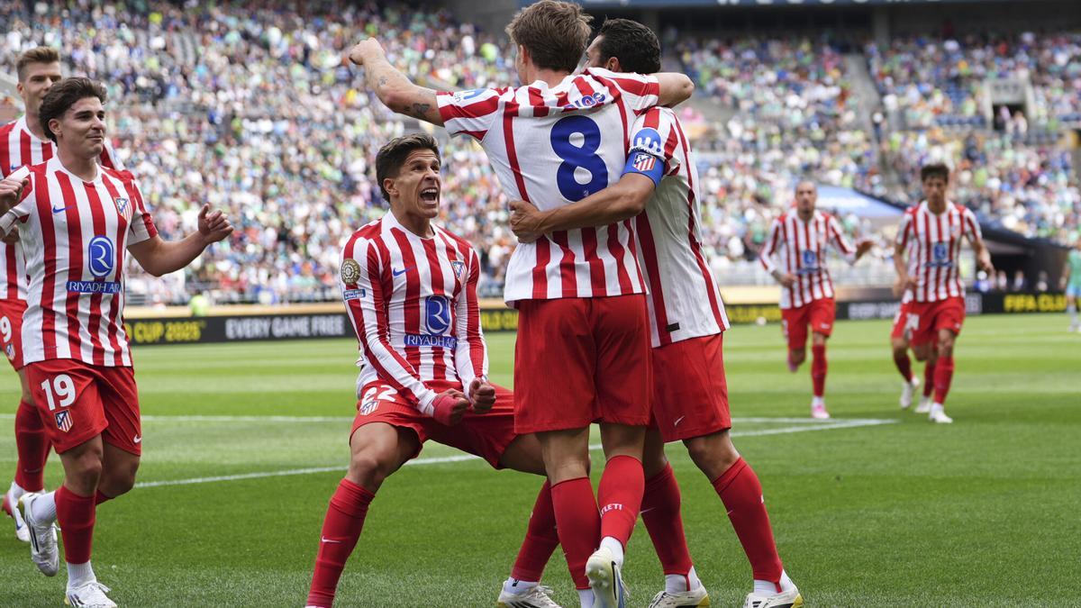 Barrios alive the Atlético, who will play it on the last day