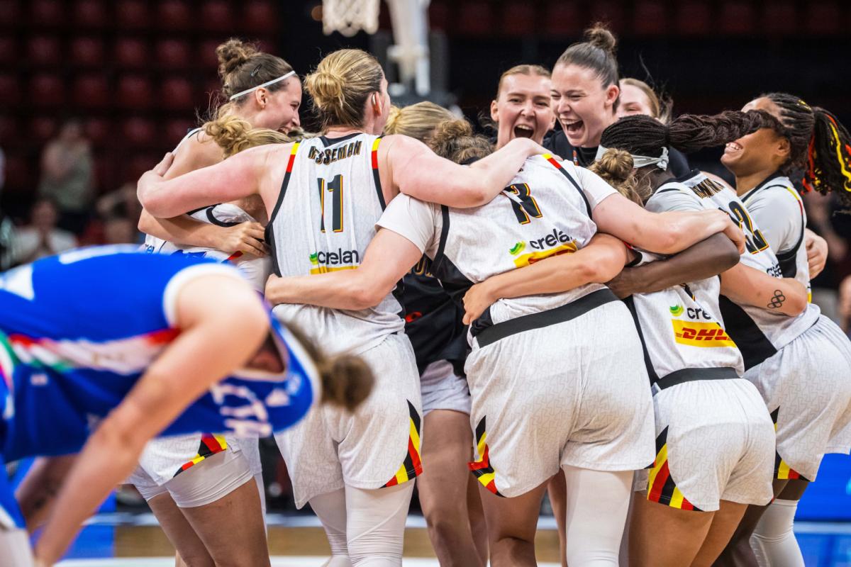 Belgium, rival of Spain in the final