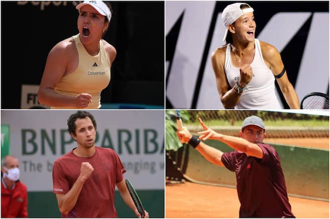 The hard path of tennis players in Colombia